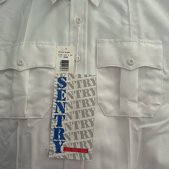 3/$40 NWT Horace Sentry Plus Uniform Shirt USA Made airlines service workers EMT - Picture 3 of 9
